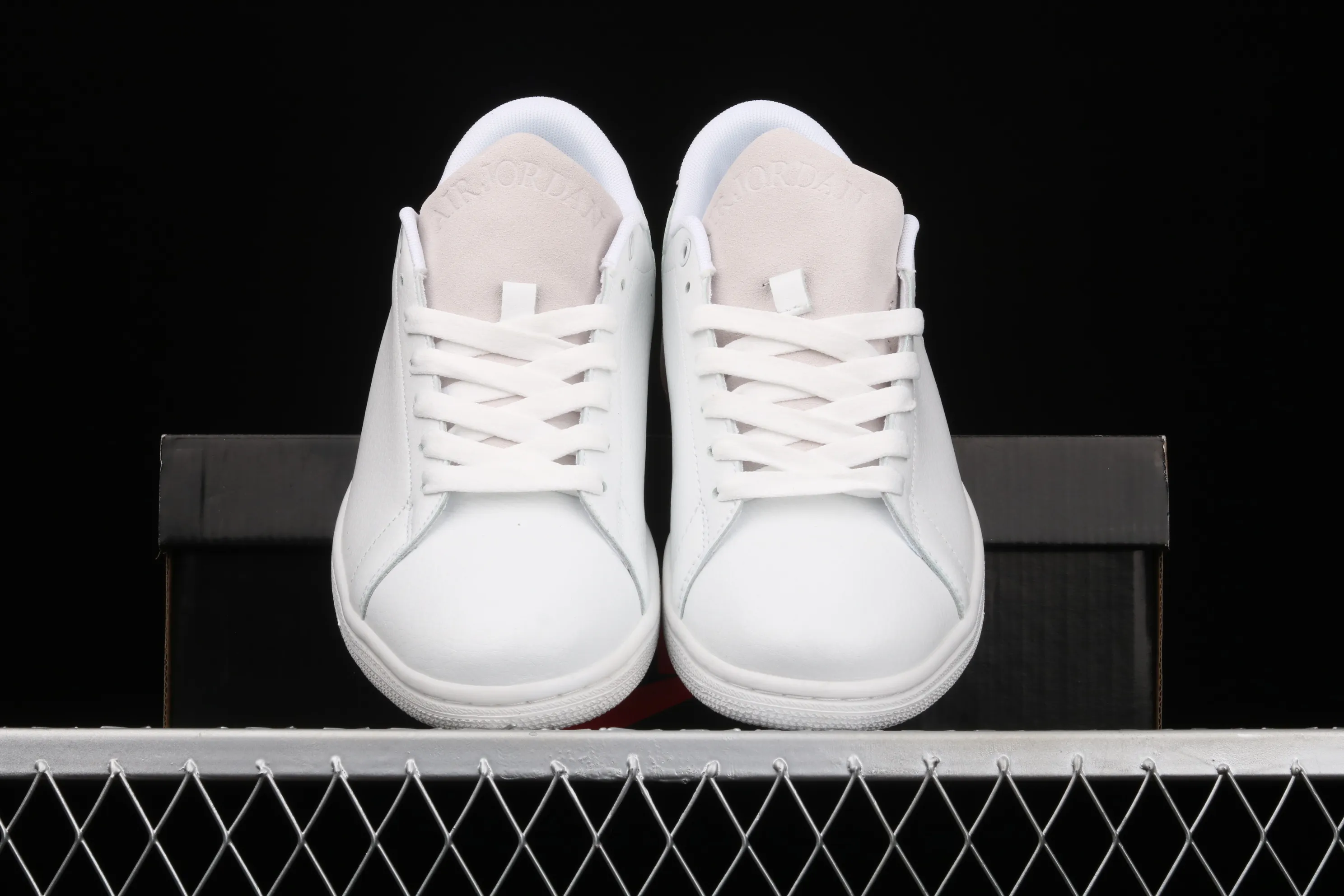 All categories Air Jordan Jordan series basketball shoes Air Jordan 1 Low Air Jordan 1 Center Court AJ1 Joe 1 gray and white low-top sneakers DJ2756-100